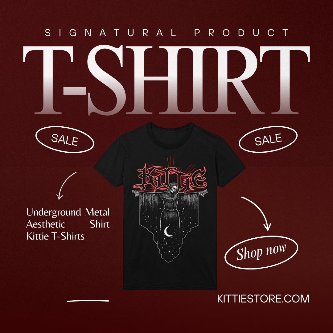 Underground Metal Aesthetic Shirt NTAN0303 Kittie T-Shirts